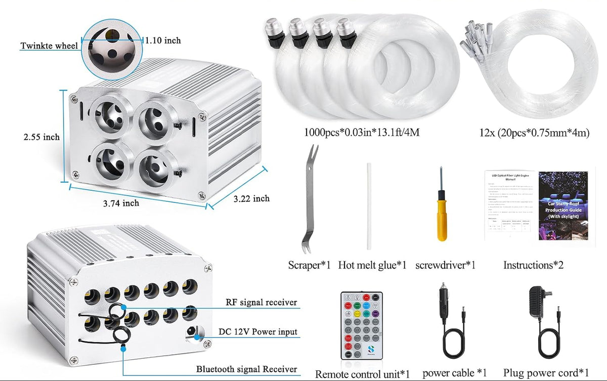 Starlight Headliner DIY Kit